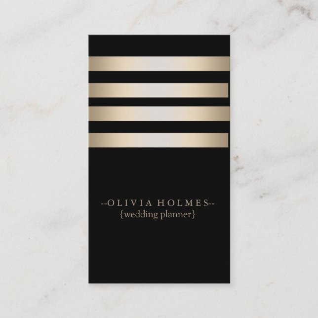 Tarjeta De Visita Profesional metalizado del Relieve metalizado (Anverso)