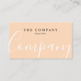 Tarjeta de visita profesional minimalista del