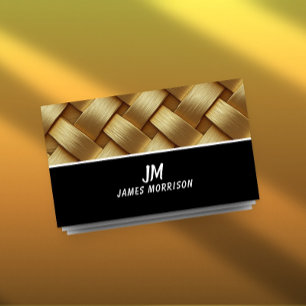 Tarjeta De Visita Profesional Minimalista Ejecutivo Genérico Moderno