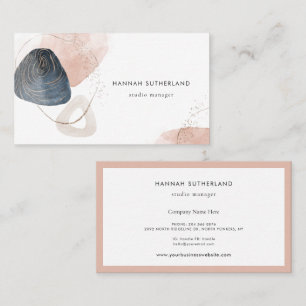 Tarjeta De Visita Profesional minimalista moderno