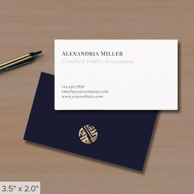 Tarjeta De Visita Profesional Minimalista moderno (Subido por el creador)