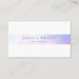 Tarjeta De Visita Profesional minimalista y moderno