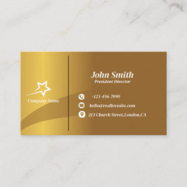 Tarjeta de visita profesional moderna