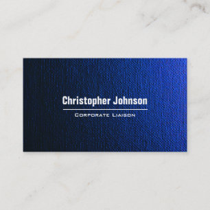 Tarjeta de visita profesional moderna de Blue Canv