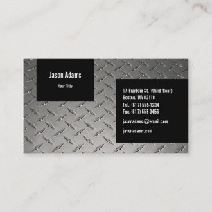 Tarjeta De Visita Profesional Moderno