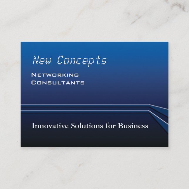 Tarjeta De Visita Profesional moderno (Anverso)
