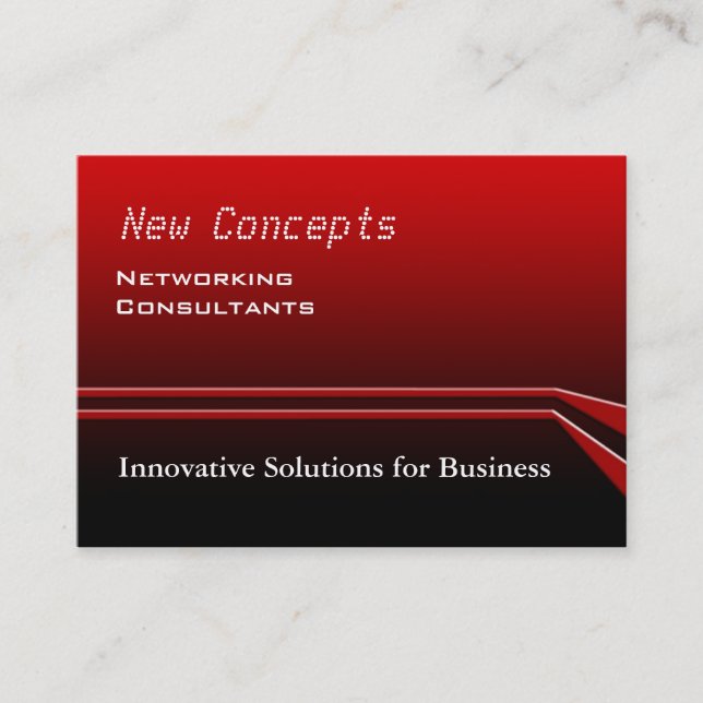 Tarjeta De Visita Profesional moderno (Anverso)