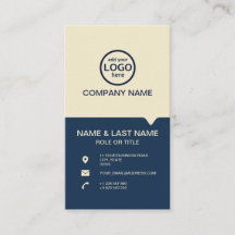 Profesional moderno 2 colores agregue su logotipo