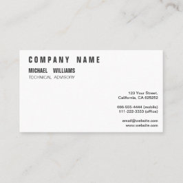 TARJETA DE VISITA PROFESIONAL MODERNO ELEGANTE MINIMALISTA ROJO