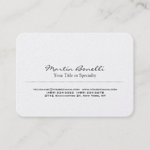 Tarjeta De Visita Profesional Moderno Especial