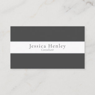 Tarjeta De Visita Profesional moderno minimalista