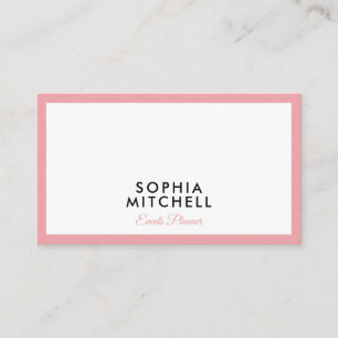 Tarjeta De Visita Profesional moderno minimalista