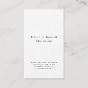 Tarjeta De Visita Profesional Moderno Minimalista Elegante