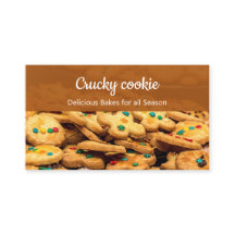 tarjeta de visita profesional para cookies