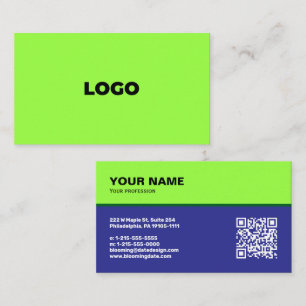 Tarjeta de Visita Profesional para Emprendedor