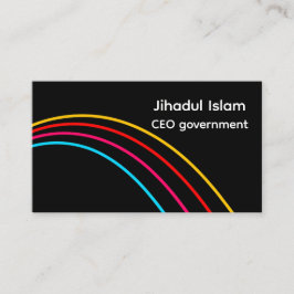 Tarjeta de visita profesional personalizada