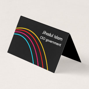Tarjeta de visita profesional personalizada