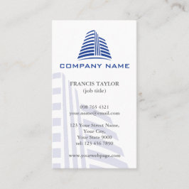 Tarjeta De Visita Profesional, propiedades inmobiliarias elegantes o