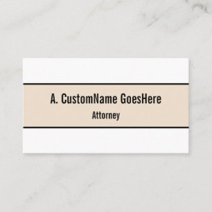 Tarjeta de visita profesional simple