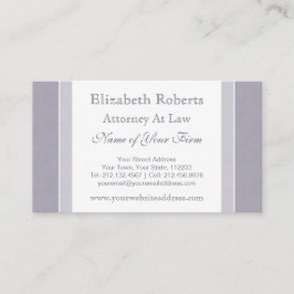 Tarjeta De Visita Profesional simple azul claro y blanco elegante