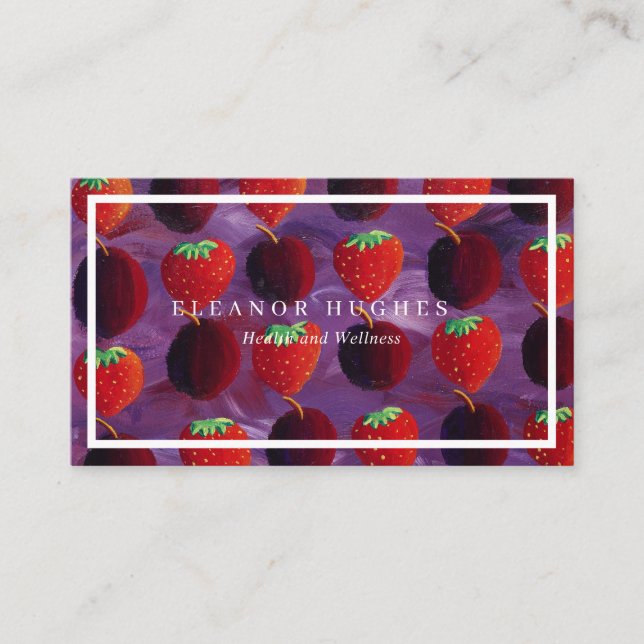 Tarjeta De Visita Profesional simple y moderno (Anverso)