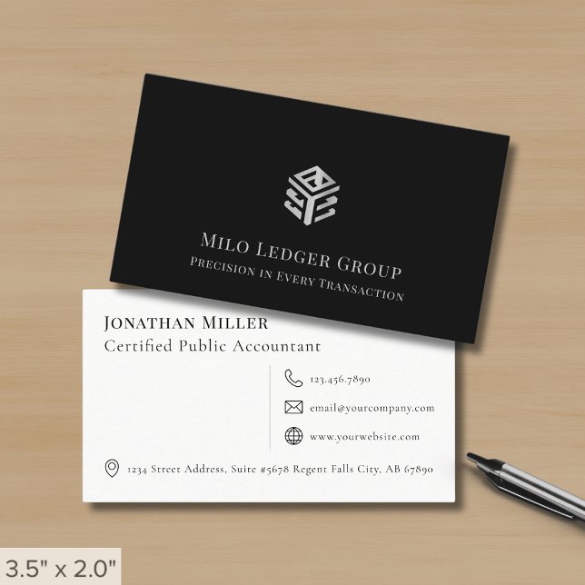 Tarjeta De Visita Profesional simple y moderno (Subido por el creador)