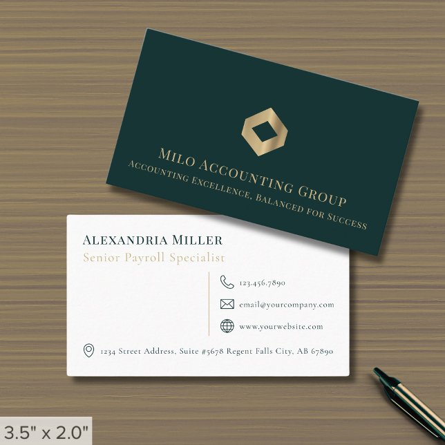 Tarjeta De Visita Profesional simple y moderno (Subido por el creador)