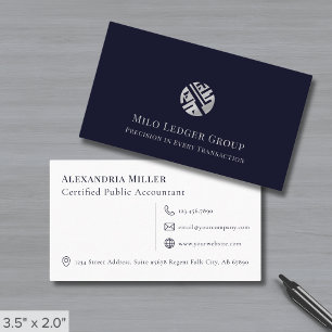 Tarjeta De Visita Profesional simple y moderno