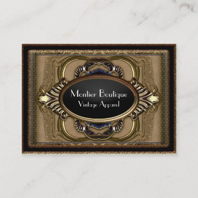 Tarjeta De Visita Profesional único del señorío de Halmorte (Anverso)