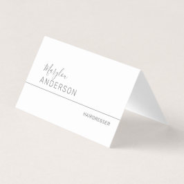 Tarjeta De Visita Profesional - UNISEX