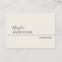 Tarjeta De Visita Profesional - UNISEX