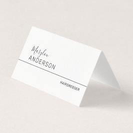 Tarjeta De Visita Profesional - UNISEX