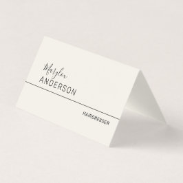 Tarjeta De Visita Profesional - UNISEX