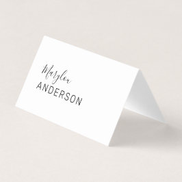 Tarjeta De Visita Profesional - UNISEX