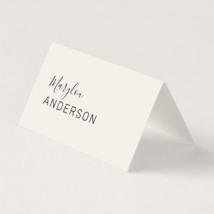 Tarjeta De Visita Profesional - UNISEX