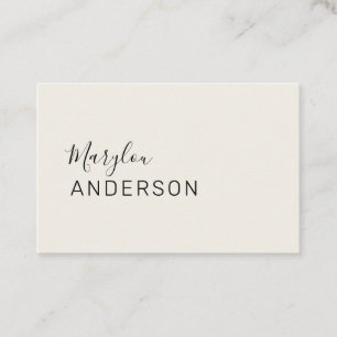 Tarjeta De Visita Profesional - UNISEX