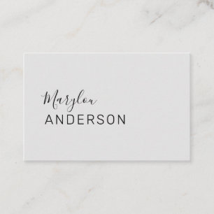 Tarjeta De Visita Profesional - UNISEX