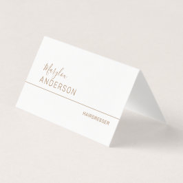 Tarjeta De Visita Profesional - UNISEX