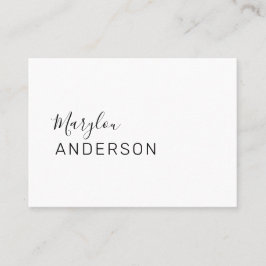 Tarjeta De Visita Profesional - UNISEX