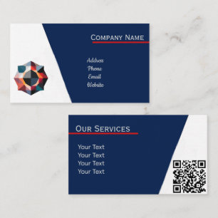 Tarjeta De Visita Profesional vibrante personalizado