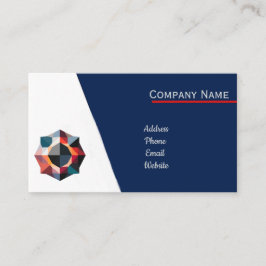 Tarjeta De Visita profesional vibrante personalizado