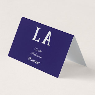 Tarjeta De Visita Profesional vibrante personalizado