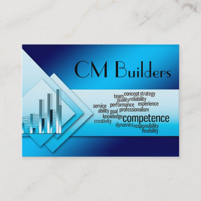 Tarjeta De Visita Profesionalismo moderno (Anverso)