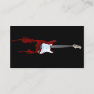 Tarjeta De Visita Profesor de la guitarra