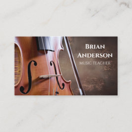 Tarjeta De Visita Profesor de música