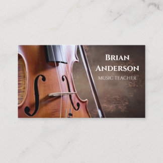 Tarjeta De Visita Profesor de música