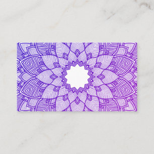 Tarjeta De Visita Profesor de Pilates Yoga Mandala