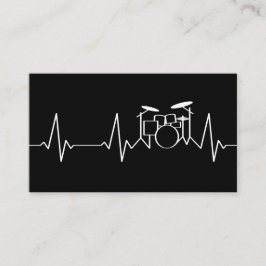 Tarjeta De Visita Profesor de tambor