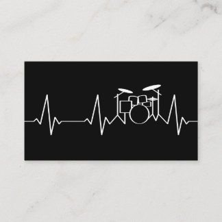 Tarjeta De Visita Profesor de tambor