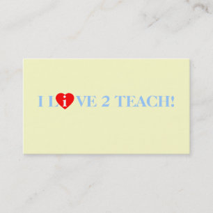 Tarjeta De Visita Profesor particular de enseñanza inspirado del